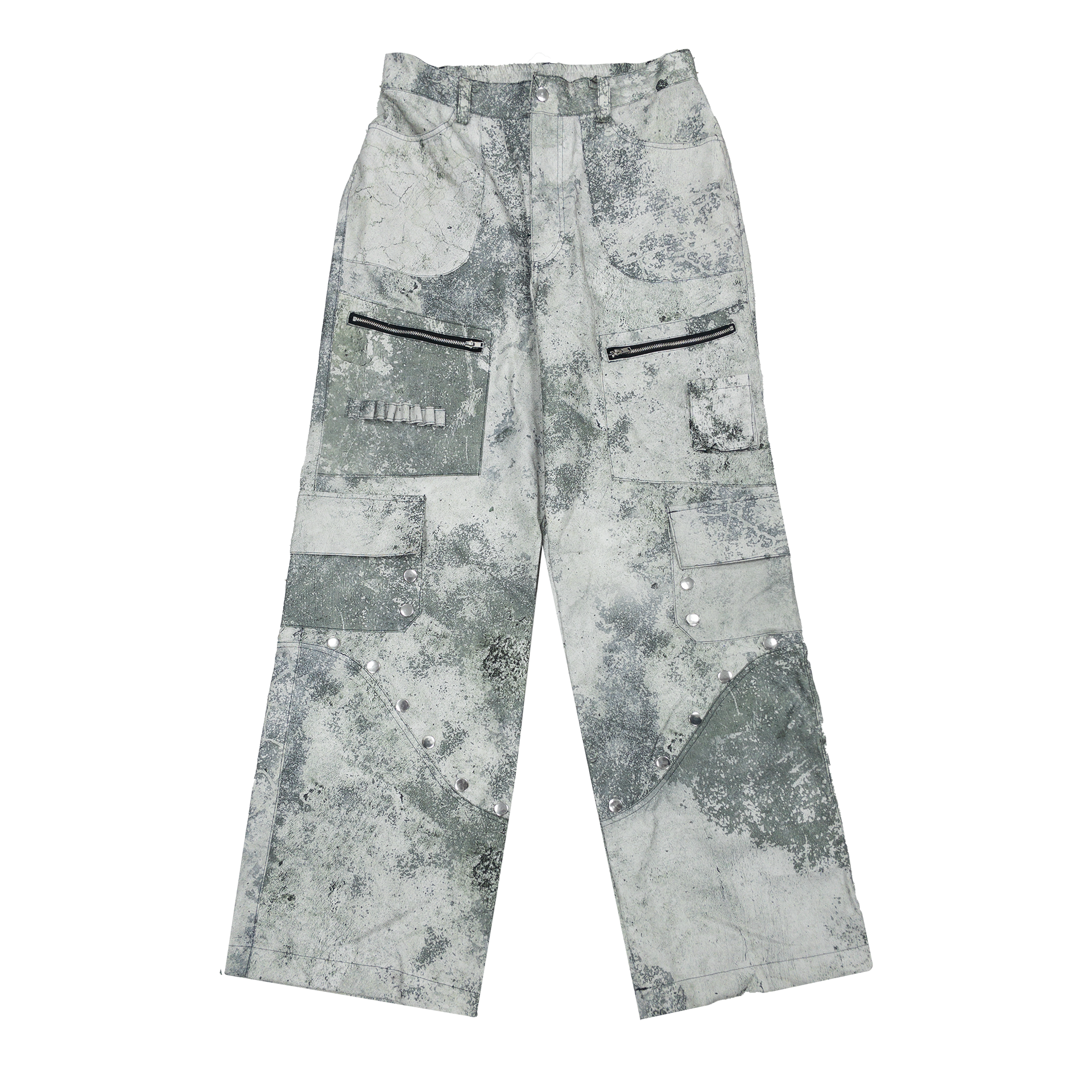 Patch Waxed Pants XXME - Fullprint