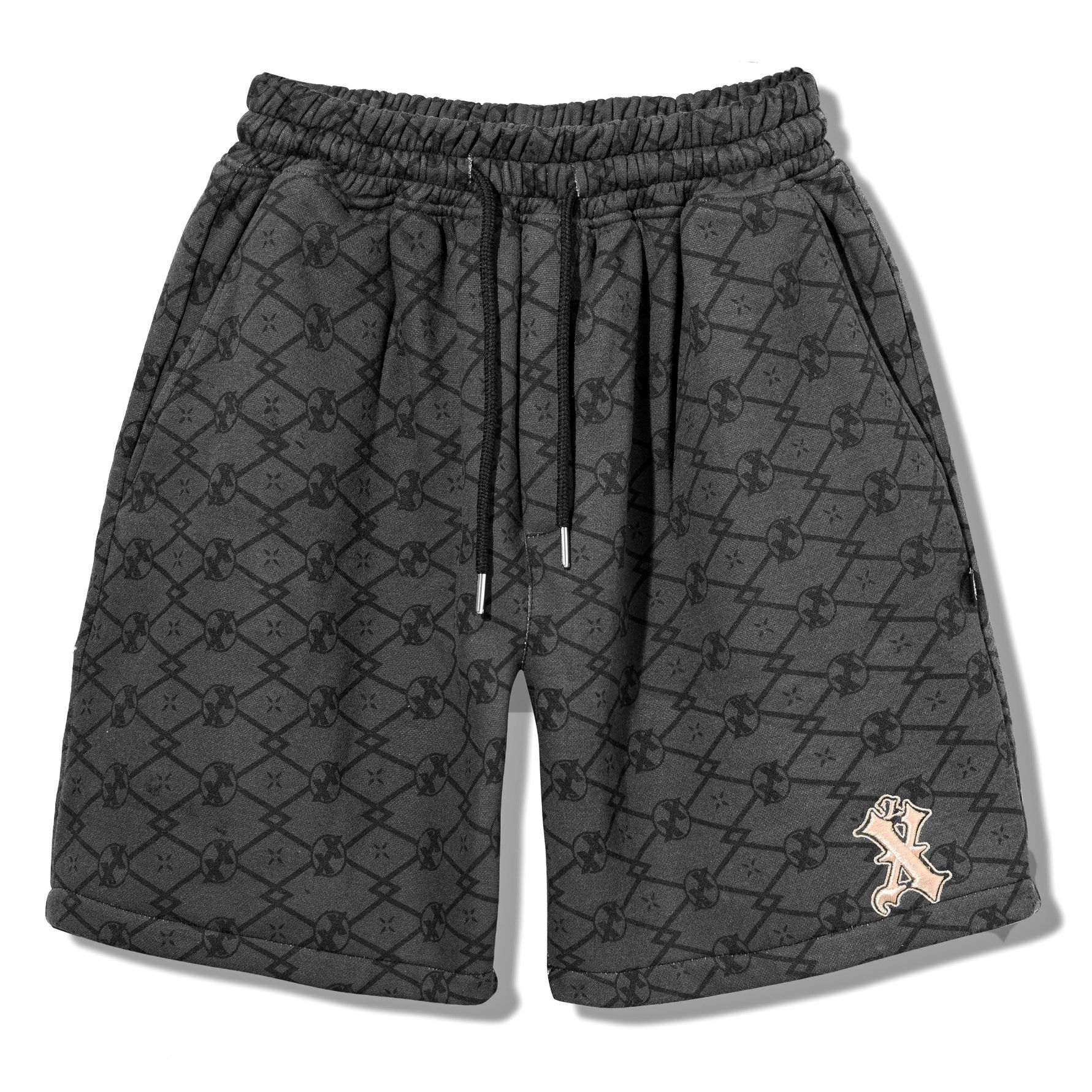 Quần Ngắn X2 Monogram - Gray
