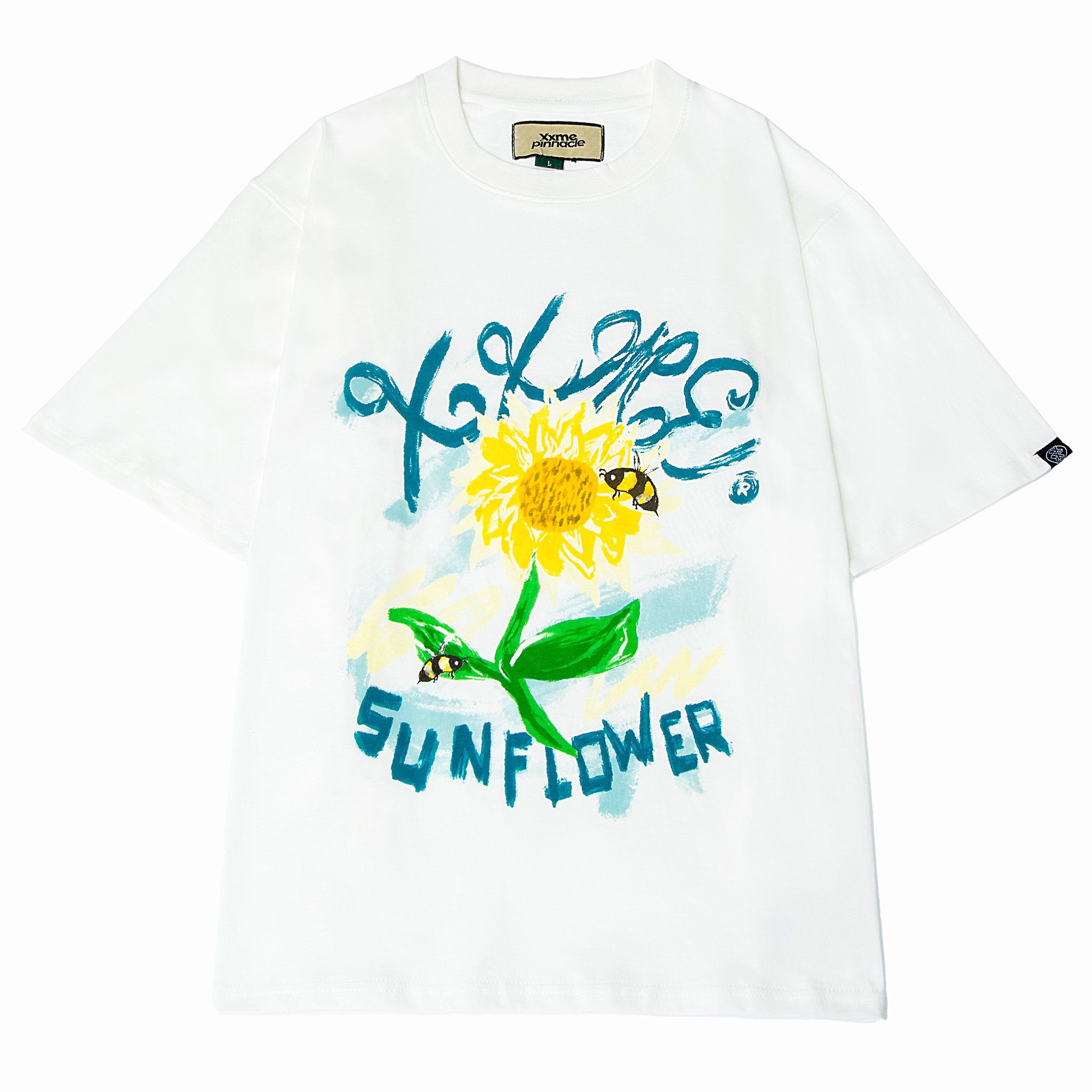  Áo Thun Sunflower - White 