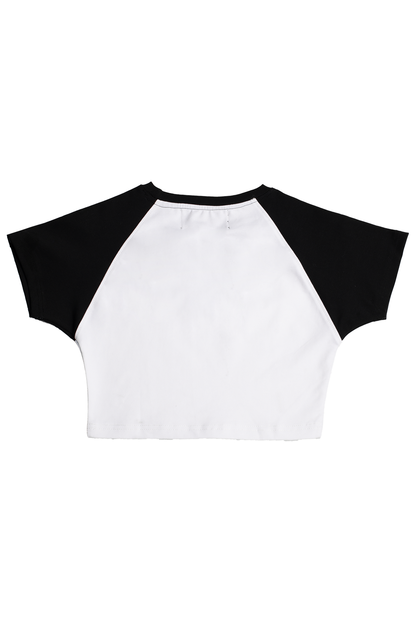  Áo Raglan Croptop XXME Bae - White 