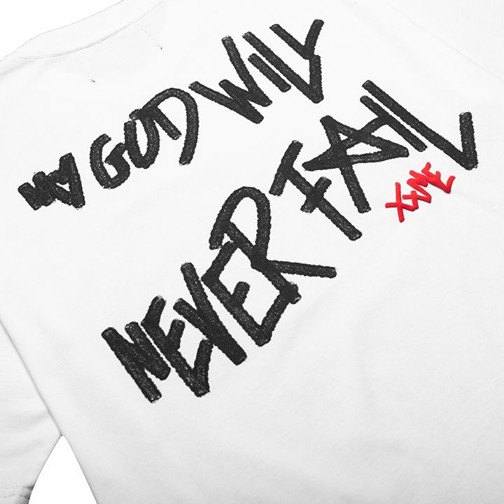 Áo Thun Line My God - White