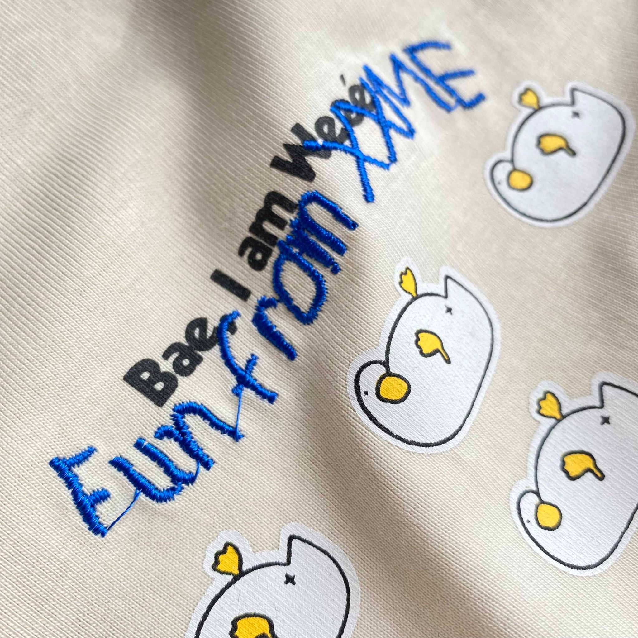 Áo Thun Weeé Oops – Beige