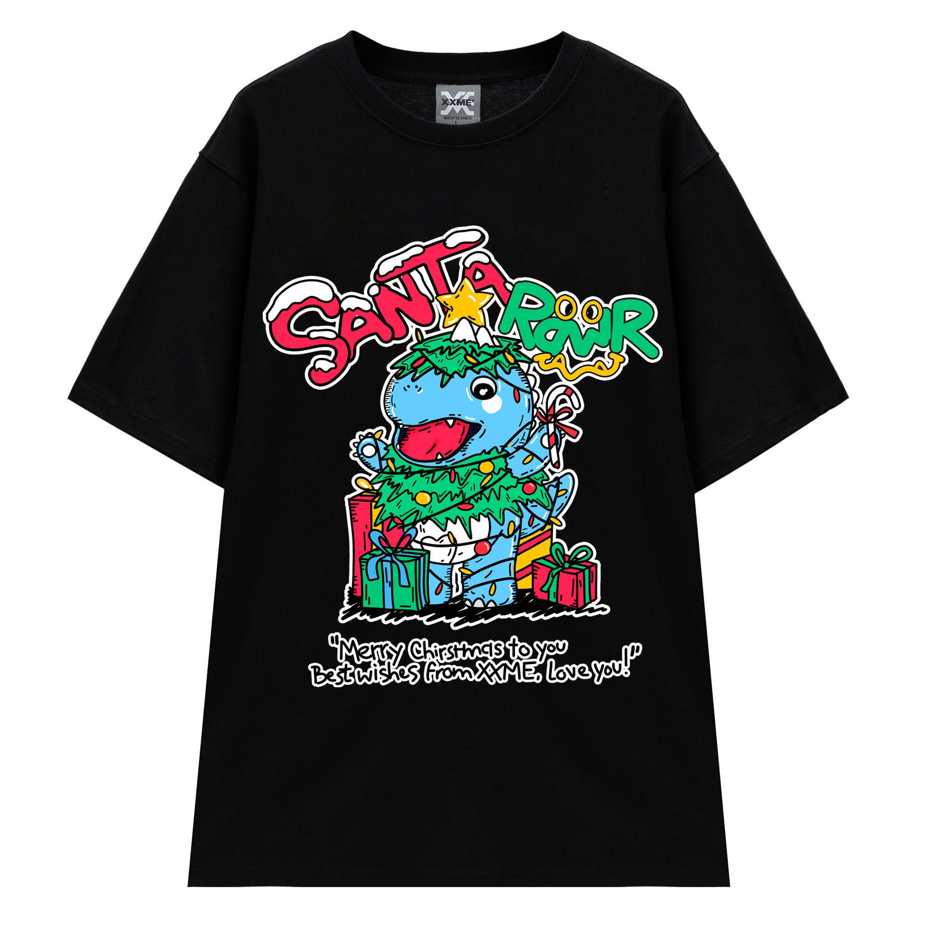 Áo Thun RAWR Xmas Tee - Black
