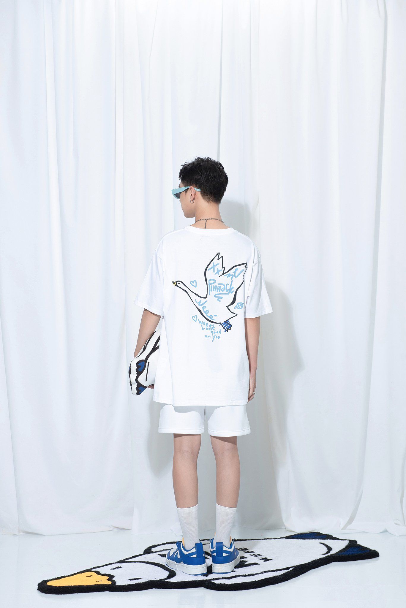 Áo Thun Weeé Fly – White