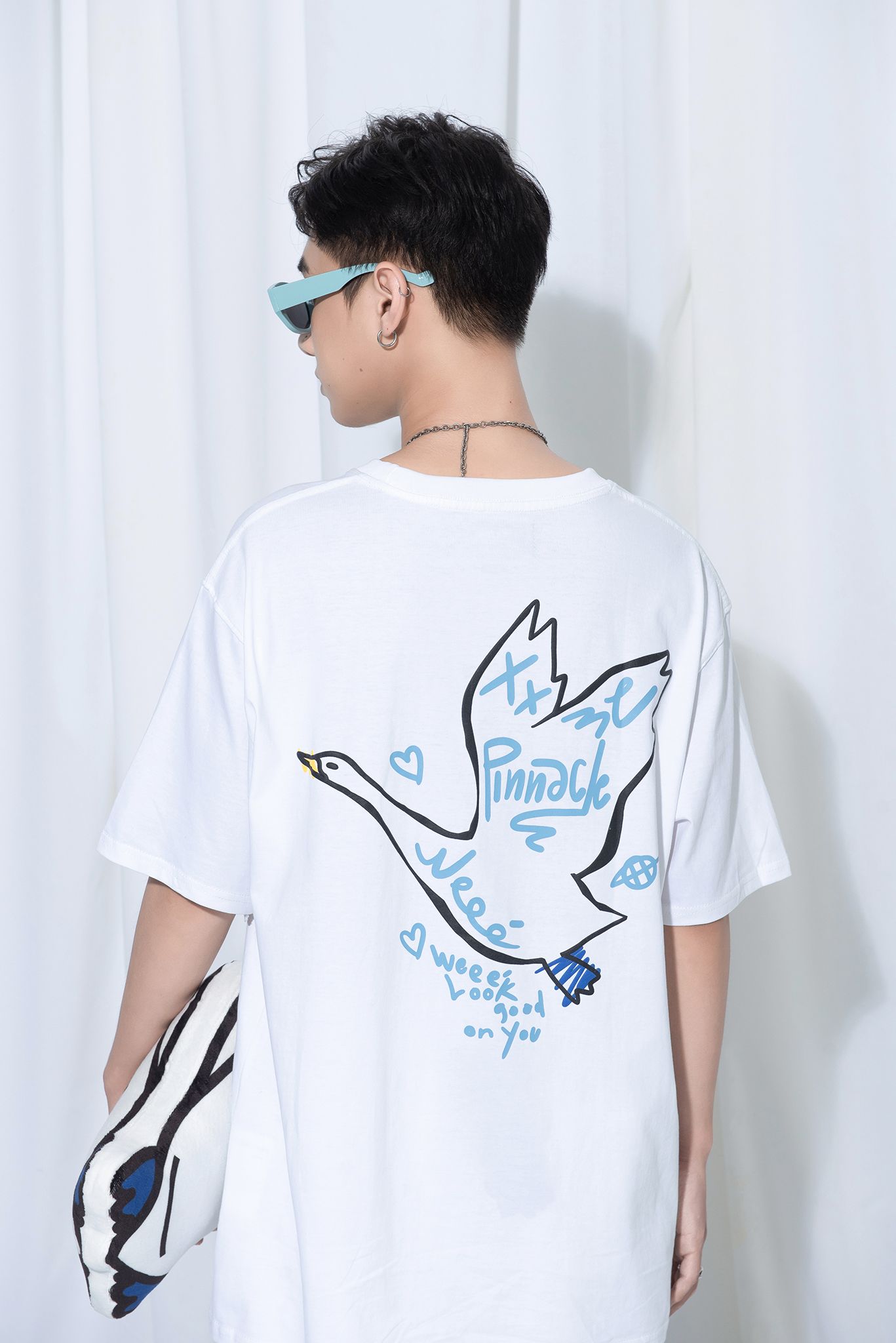 Áo Thun Weeé Fly – White