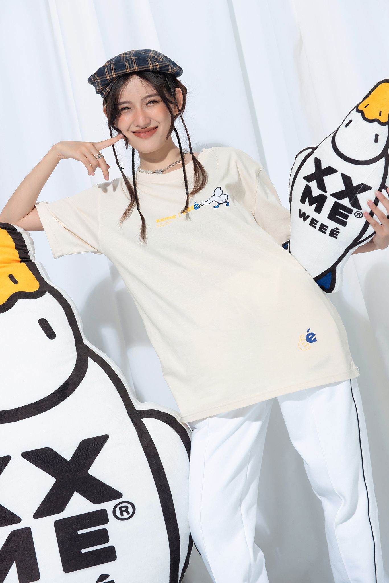 Quần Dài Daily – White