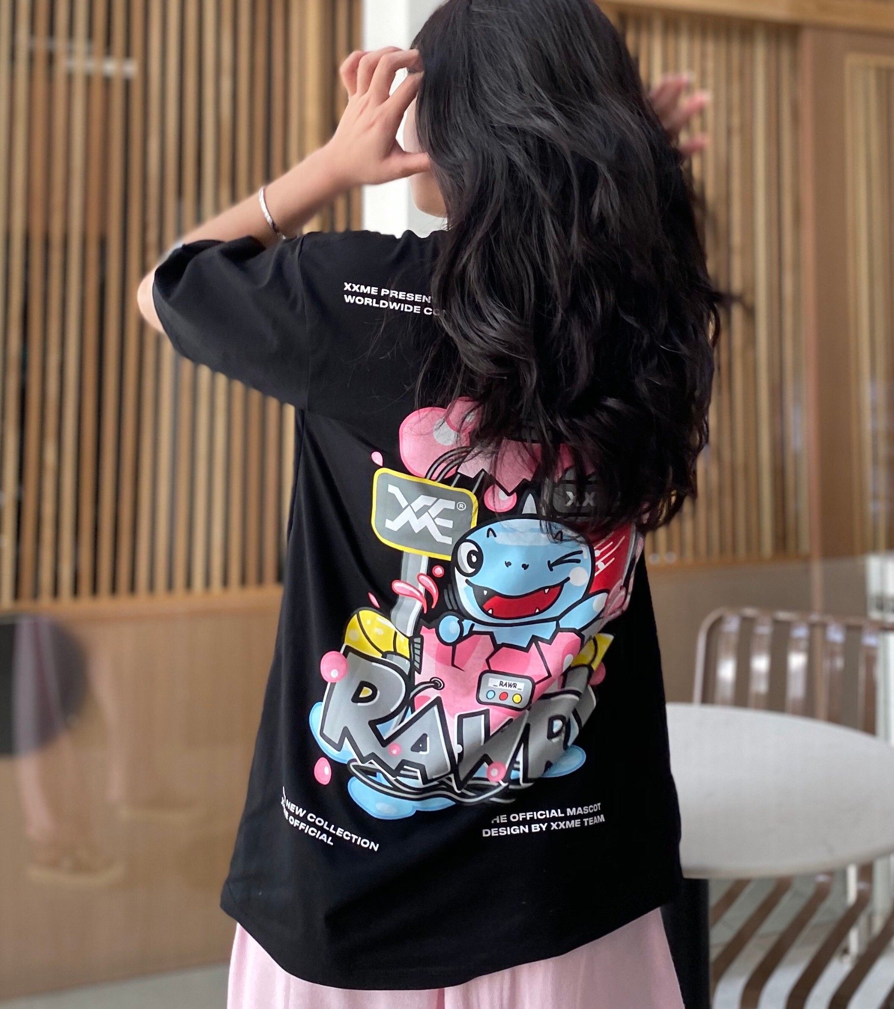 Áo Thun RAWR - Lab Tshirt - BLACK