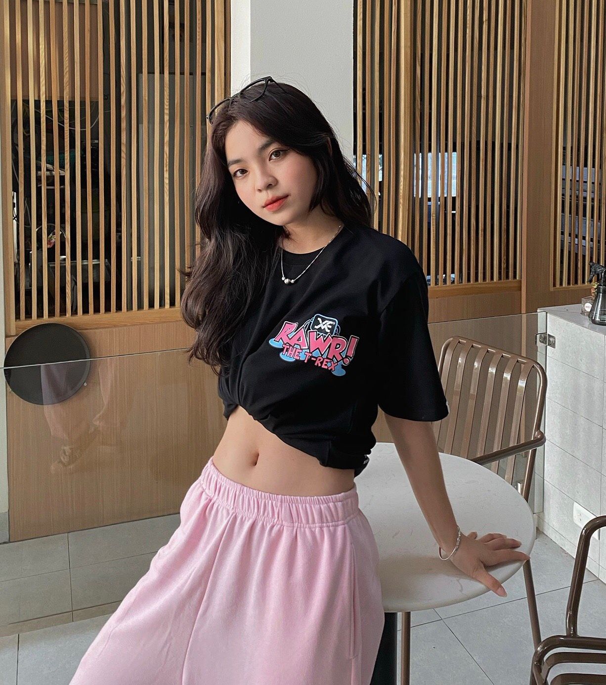 Áo Thun RAWR - Lab Tshirt - BLACK