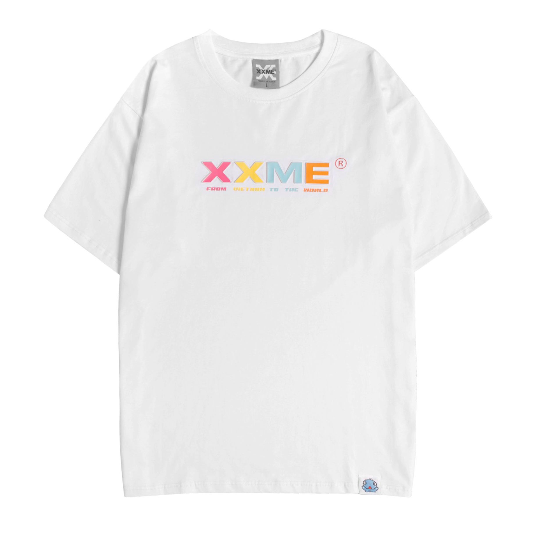 Áo Thun 3D Color XXME Tee - White