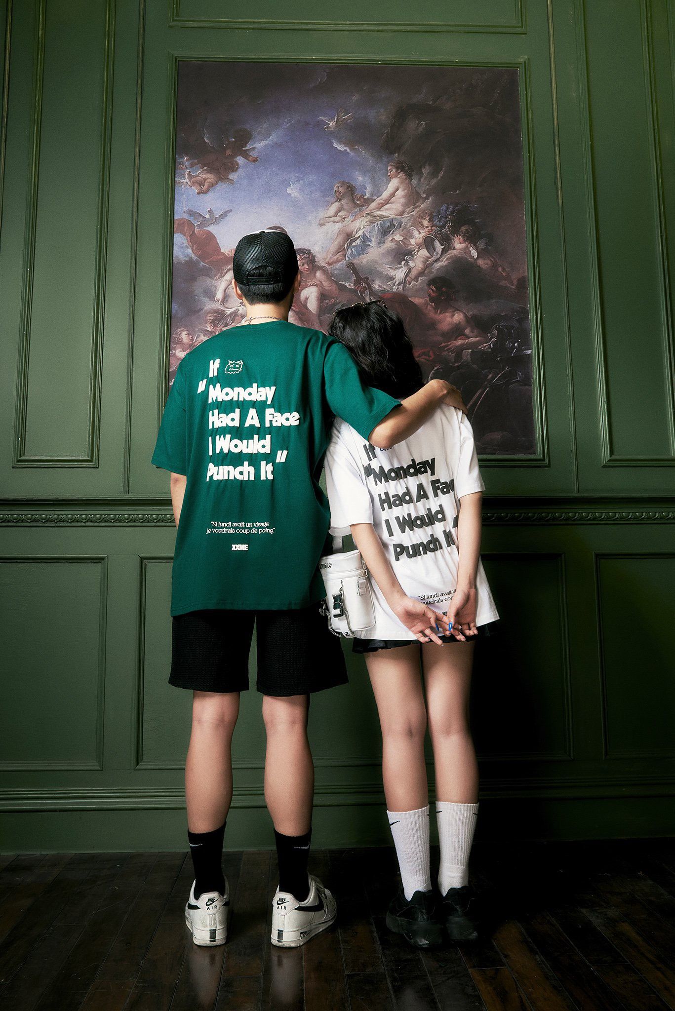 Áo Thun Hate Monday - Dark Green