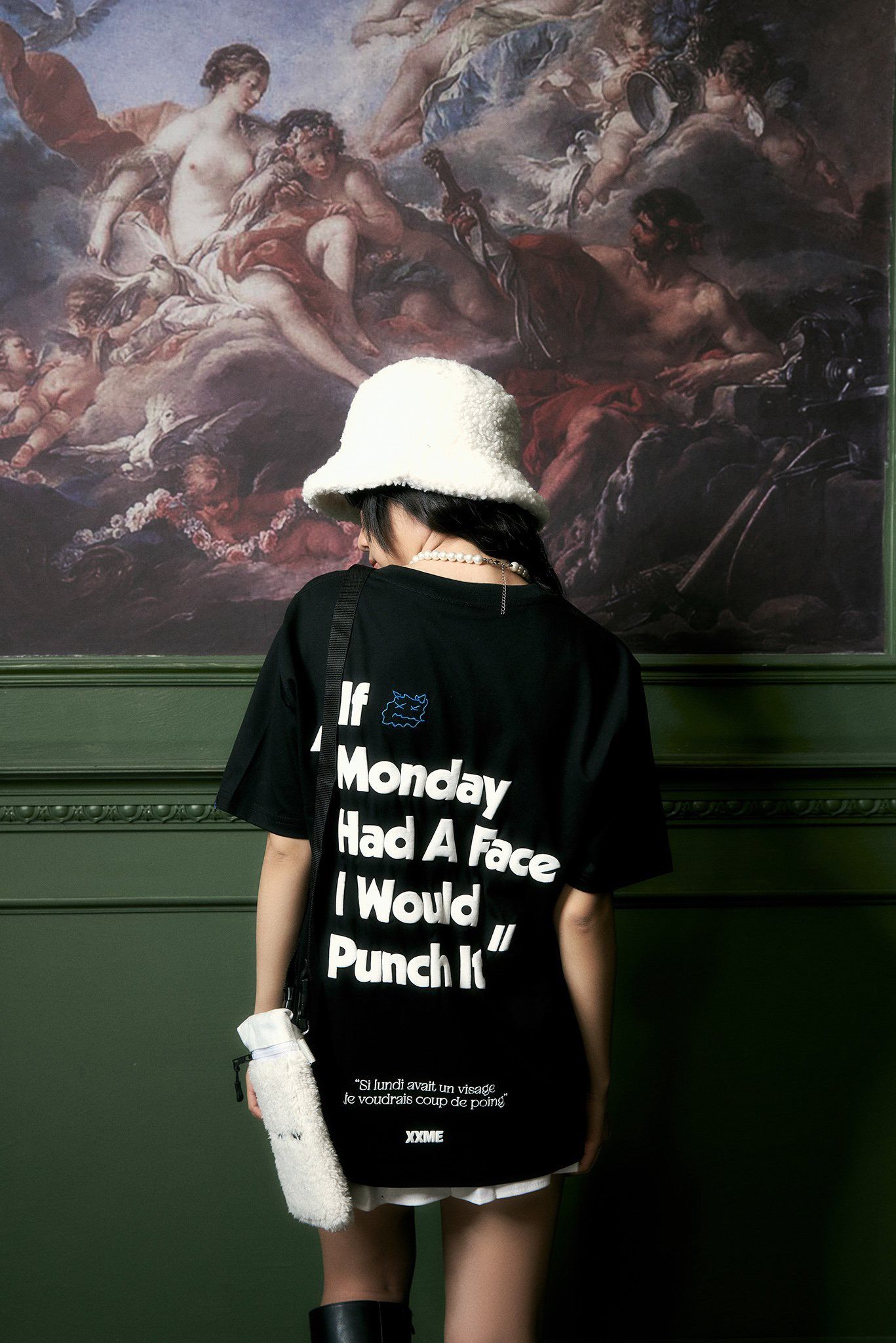 Áo Thun Hate Monday - Black