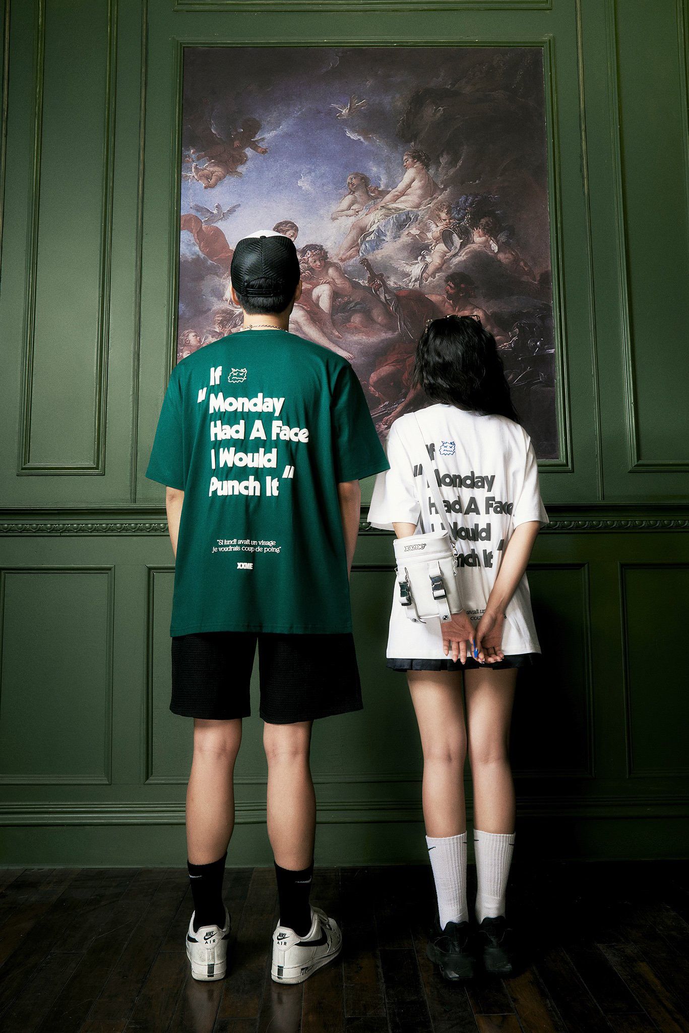Áo Thun Hate Monday - Dark Green