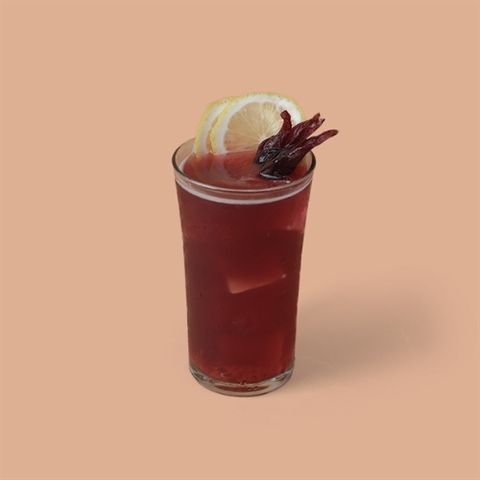  Trà hibiscus bưởi hồng 