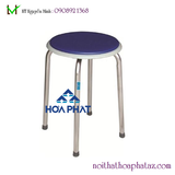 Ghế đôn khung thép Hòa Phát GD04