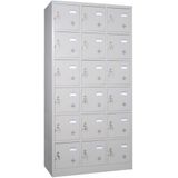 Tủ locker 18 ngăn lắp sẵn TU986-3KR