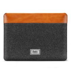 TÚI CHỐNG SỐC TOMTOC (USA) FELT & PU LEATHER FOR MACBOOK 16″ GRAY – H16-E01Y - Hàng Apple8