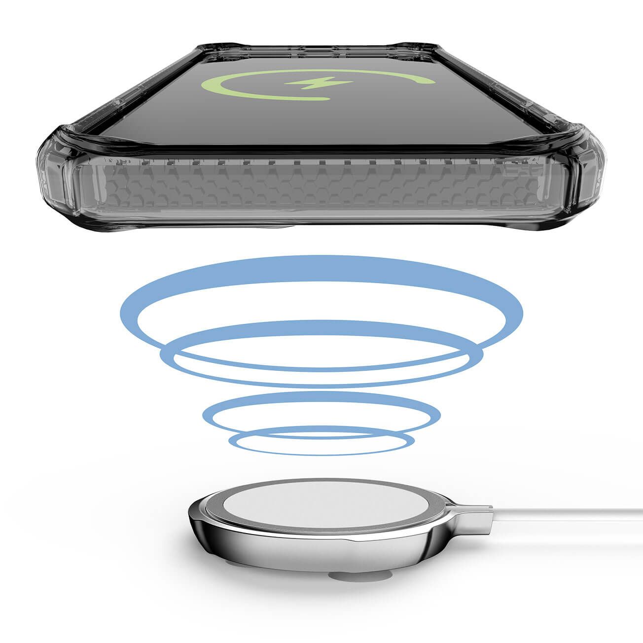 ỐP LƯNG KHÁNG KHUẨN VÀ CHỐNG SỐC QUÂN SỰ ITSKINS (PHÁP) SUPREME MAGSAFE CLEAR DROP SAFE 4.5M/15FT IPHONE 13 PRO AP2X-MGCLR (BH ĐỔI MỚI Ố VÀNG) - Hàng Apple 8