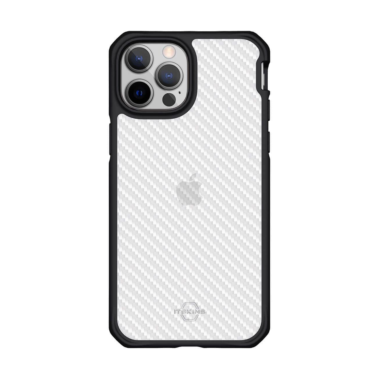 ỐP LƯNG KHÁNG KHUẨN VÀ CHỐNG SỐC QUÂN SỰ ITSKINS (PHÁP) HYBRID TEK DROP SAFE 3M/10FT IPHONE 13 PROMAX AP2M-HBTEK - Hàng Apple 8