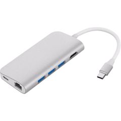 Cổng Chuyển Letouch Usb-c Aluminum Alloy 8in1 Hub LT3457 - Hàng Apple8