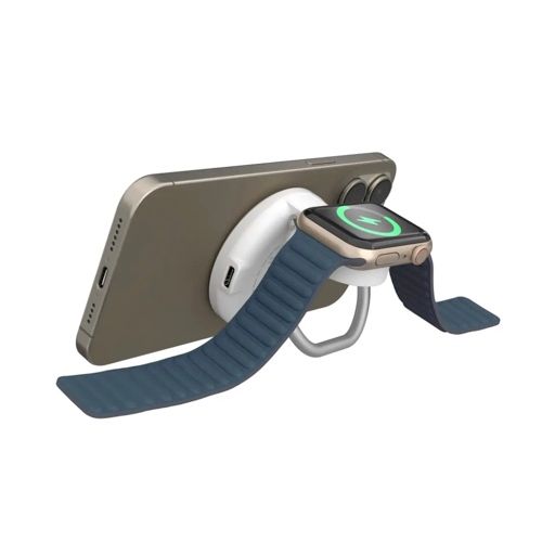 Bộ sạc không dây HyperJuice Qi2 2-in-1 magnetic charging stand