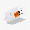 Sạc nhanh Spigen arcstation wall charger 65W 2-port TOTAL 65W white – ACH03719