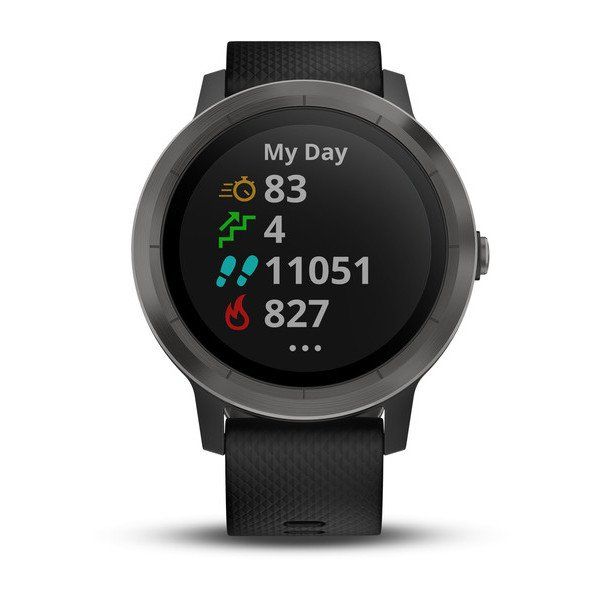 Đồng Hồ Thông Minh Garmin Vivoactive 3 Black & Gunmetal - Hàng Apple8