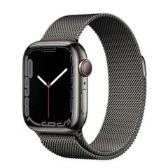 Apple Watch Series 7 Cellular 45mm Viền Thép Dây Kim Loại - Hàng Apple8