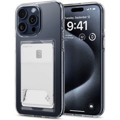 Ốp lưng iphone 15 Series Spigen Crystal Slot Dual