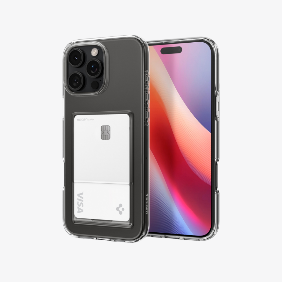 Ốp Lưng Spigen Crystal Slot iPhone 16 Series 2024 Crystal Clear