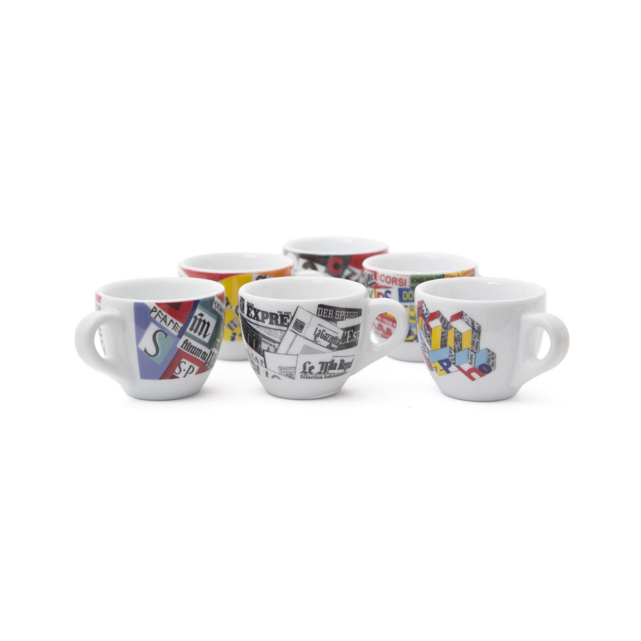 Bộ sưu tập Ly sứ Ancap Espresso Stampa 70ml (33814)