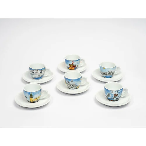 Bộ sưu tập ly sứ Ancap Espresso Venezia 60ml (36431)