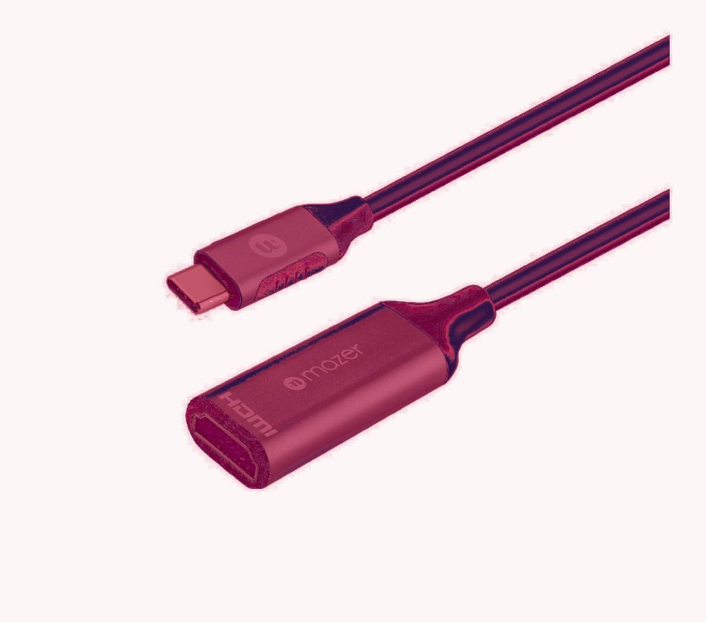 Bộ Chuyển Đổi Mazer ALU USB-C to HDMI 4k/60Hz Adapter ( M-USBCAL350-GY ) - Hàng Apple8