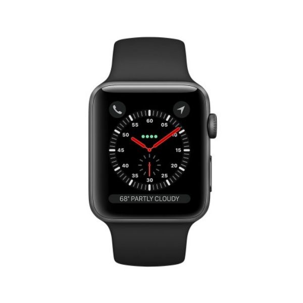 Đồng Hồ Apple Watch Series 3 GPS 38mm Viền Nhôm Xám Dây Thể Thao MR352 - Hàng Apple8