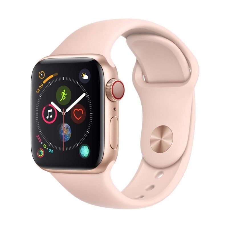 Đồng Hồ Apple Watch Series 4 GPS Cellular 40mm Hồng, Viền Nhôm Dây Thể Thao - Hàng Apple8