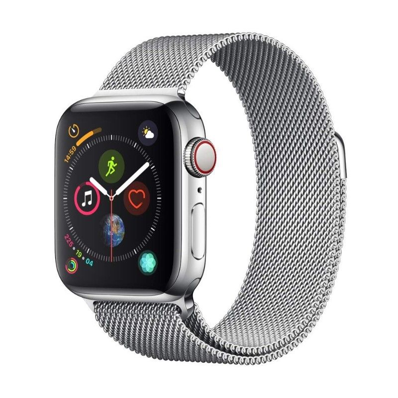 Đồng Hồ Apple Watch Series 4 GPS Cellular 44mm Viền Thép Dây Kim Loại - Hàng Apple8