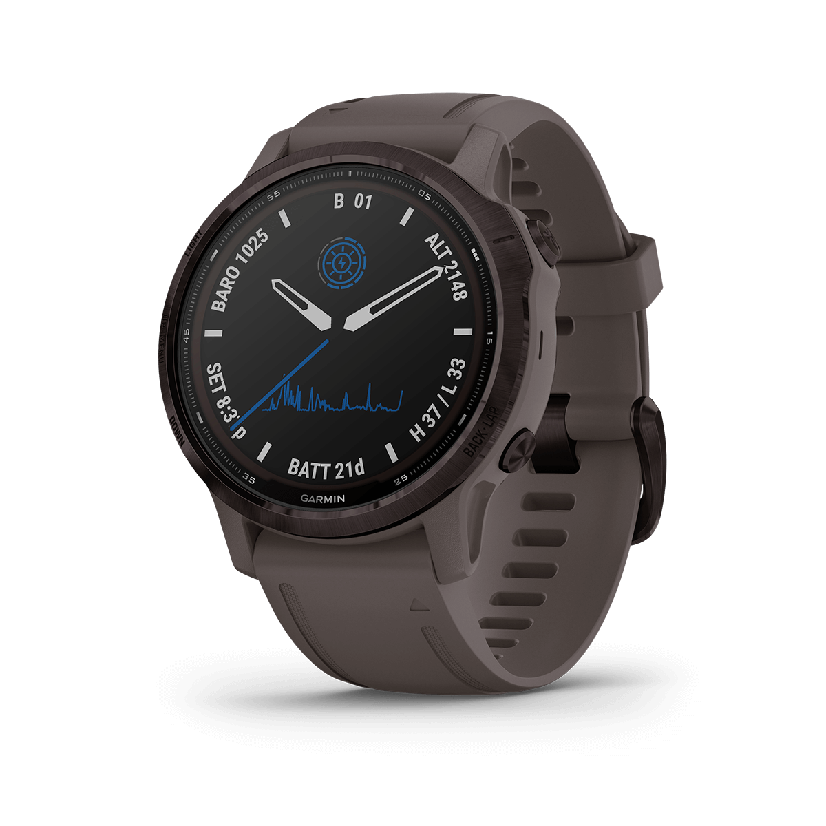 Đồng Hồ Thông Minh Garmin Fenix 6S Pro Solar - Hàng Apple8
