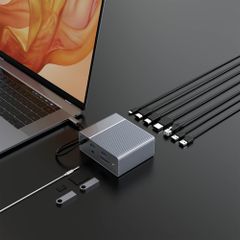 CỔNG CHUYỂN HYPERDRIVE GEN2 12-IN-1 FOR MACBOOK, IPAD PRO 2018-2020, PC & DEVICES (G212) - Hàng Apple8
