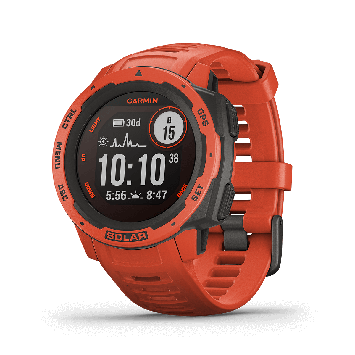 Đồng Hồ Thông Minh Garmin Instinct Solar SEA - Hàng Apple8