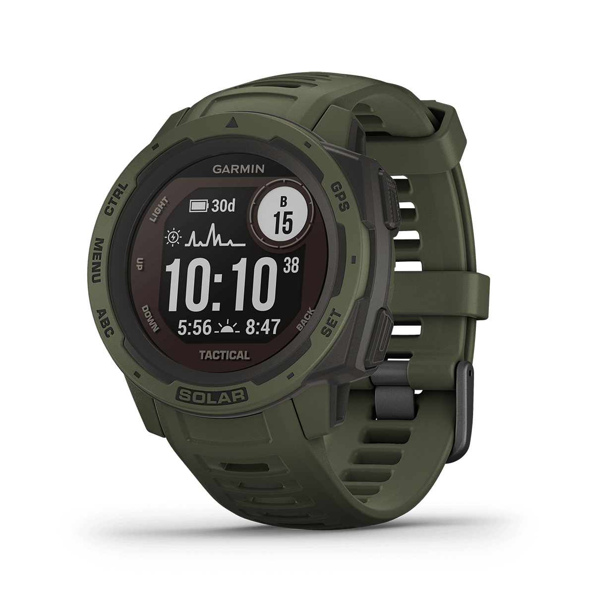 Đồng Hồ Thông Minh Garmin Instinct Solar – Tactical Edition - Hàng Apple8