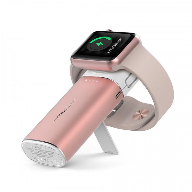 Pin Dự Phòng Sạc Không Dây Apple Watch Mipow Tube 6000 - Hàng Apple8