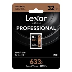 Thẻ Nhớ  SD Lexar 633X 32 GB - Hàng Apple8