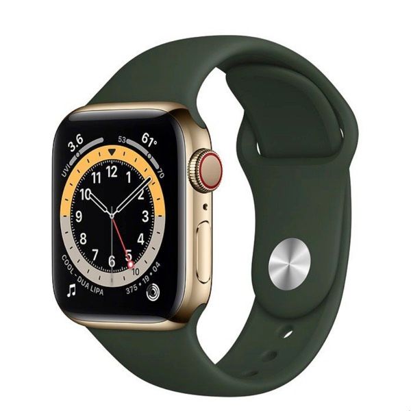 Apple Watch Series 6 GPS + Cellular 44mm Viền Thép Dây Thể Thao - Hàng Apple8