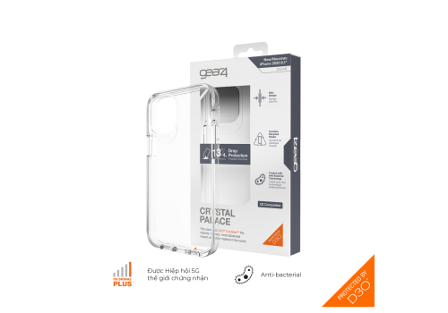 Ốp lưng chống sốc Gear4 D3O Crystal Palace 5G 4m cho iPhone 12 / 12 Pro - Hàng Apple8