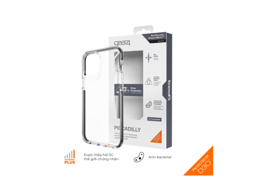 Ốp lưng chống sốc Gear4 D3O Piccadilly 5G 4m cho iPhone 12 Pro Max - Hàng Apple8