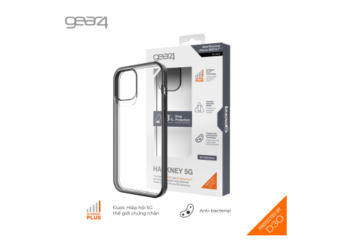 Ốp lưng chống sốc Gear4 D3O Hackney 5G 4m cho iPhone 12 Pro Max - Hàng Apple8
