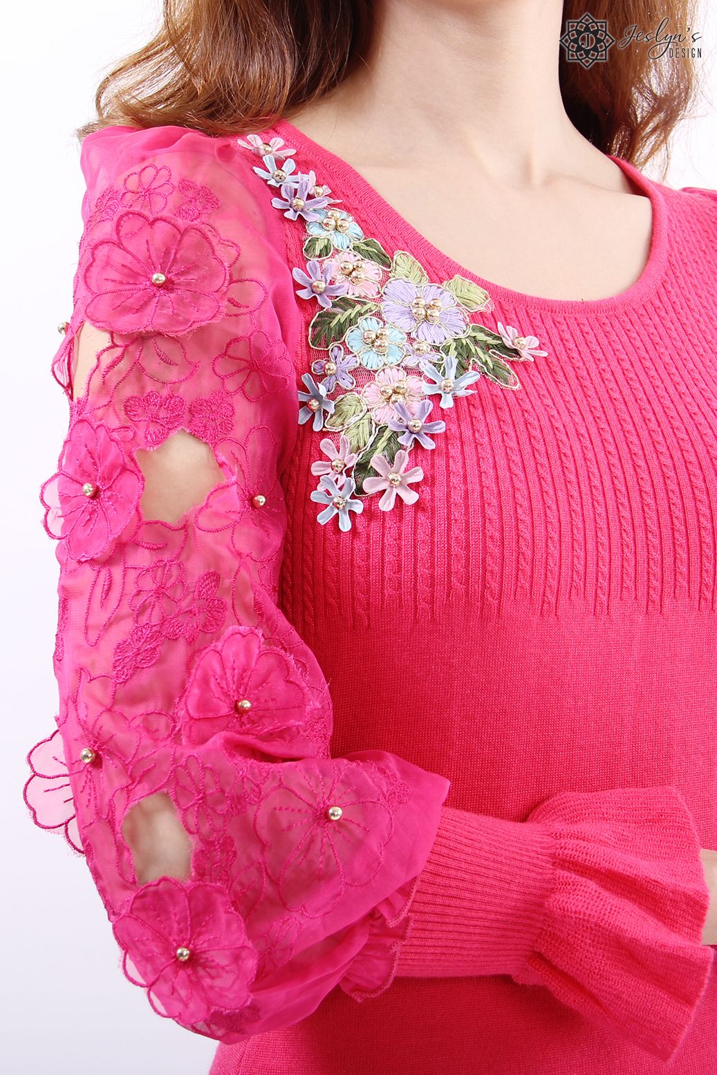Ume pink dress DL190119-12