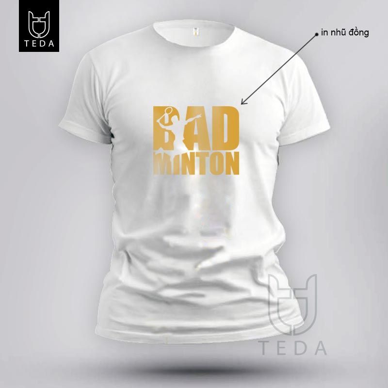Áo Cầu Lông TDB3 IN NHŨ ĐỒNG - Teda Sport