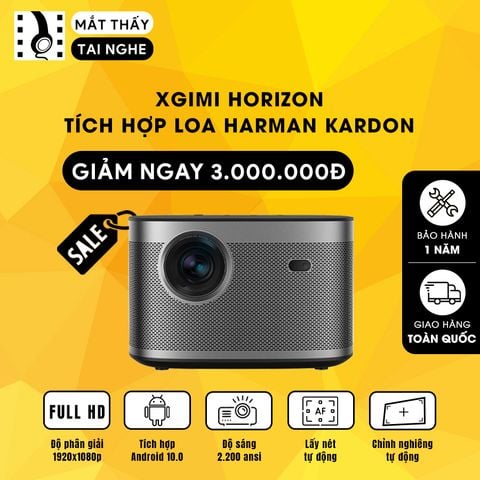 XGIMI Horizon -  Máy chiếu DLP 3D bản quốc tế - 2200 Ansilumens - DLP 0,47 inch - 3D Ready - Fullhd 1080p - video 4K HDR - AutoFocus - Auto keystone