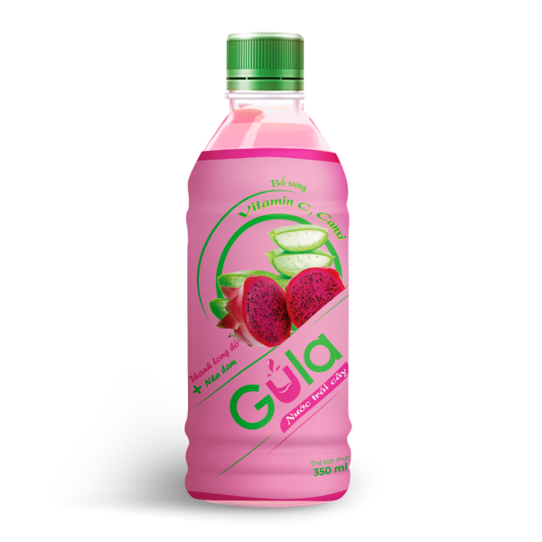 Nước Thanh Long Đỏ Nha Đam Gula Chai 350ml