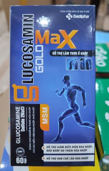 Glucosamin gold max lọ 60viên